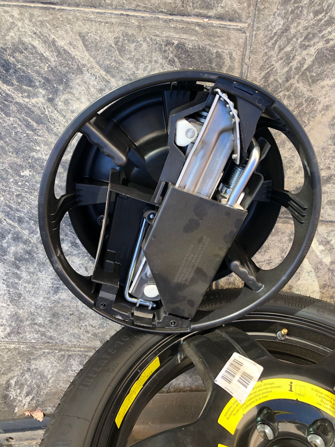 Wheels and Tires/Axles - OEM AMG C63 Spare Tire and Jack Equipment - New - 2010 to 2016 Mercedes-Benz C63 AMG - Riverside, CA 92507, United States