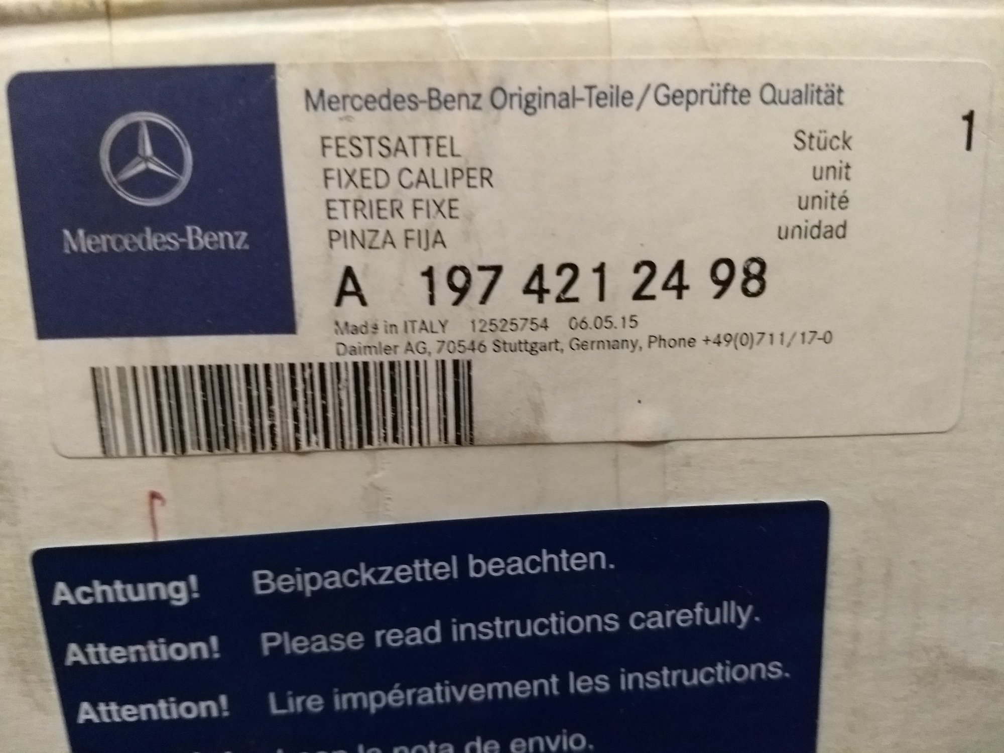 Brakes - Mercedes AMG calipers carbon ceramic SLS c63 - Used - Minneapolis, MN 55111, United States