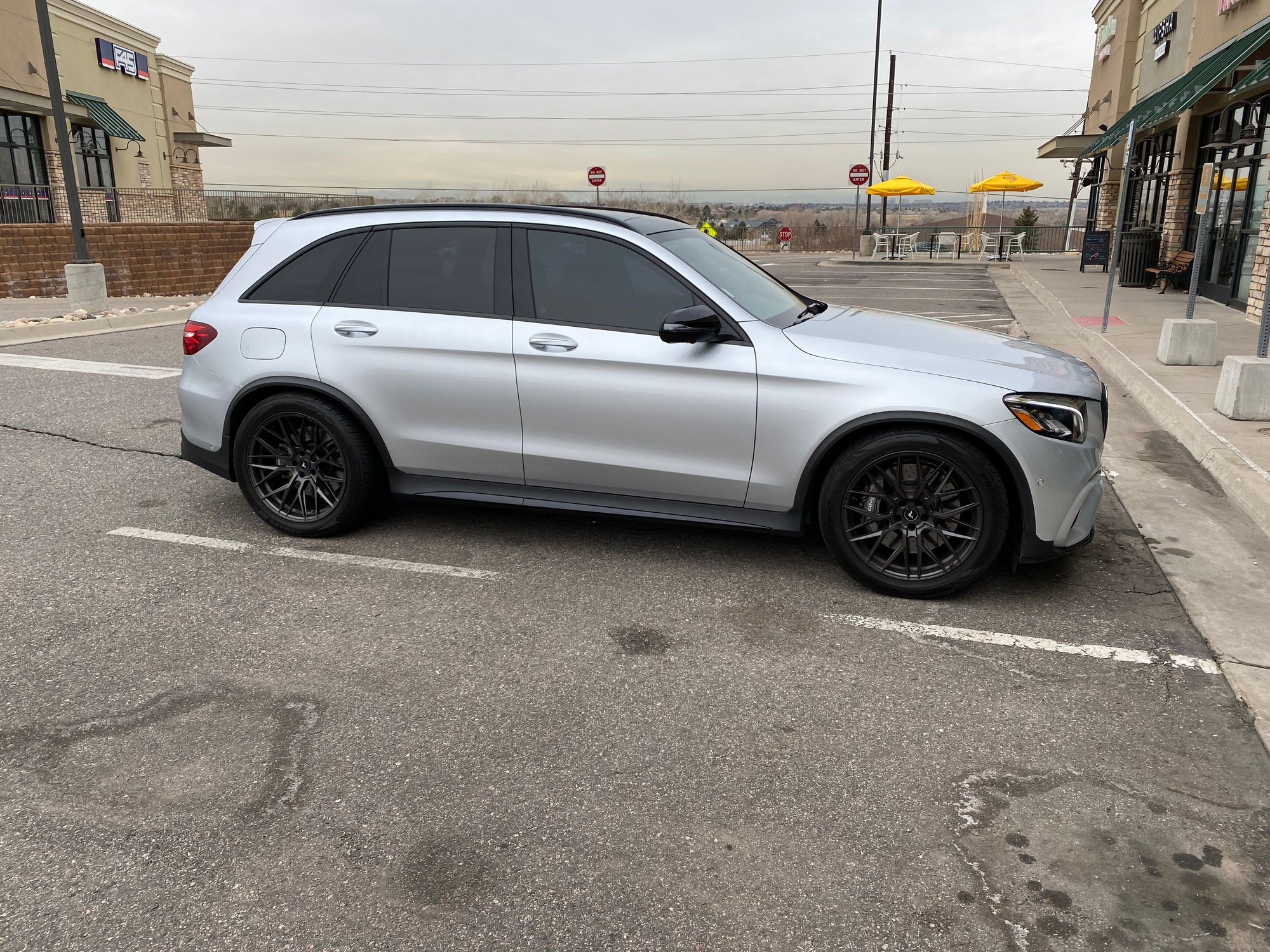2019 Mercedes-Benz GLC63 AMG - 2019 GLC63 SUV - 12000 miles Eurocharged tune, Vorsteiner wheels - Used - VIN WDC0G8JB8KF544010 - 12,000 Miles - 8 cyl - AWD - Automatic - SUV - Silver - Centennial, CO 80016, United States