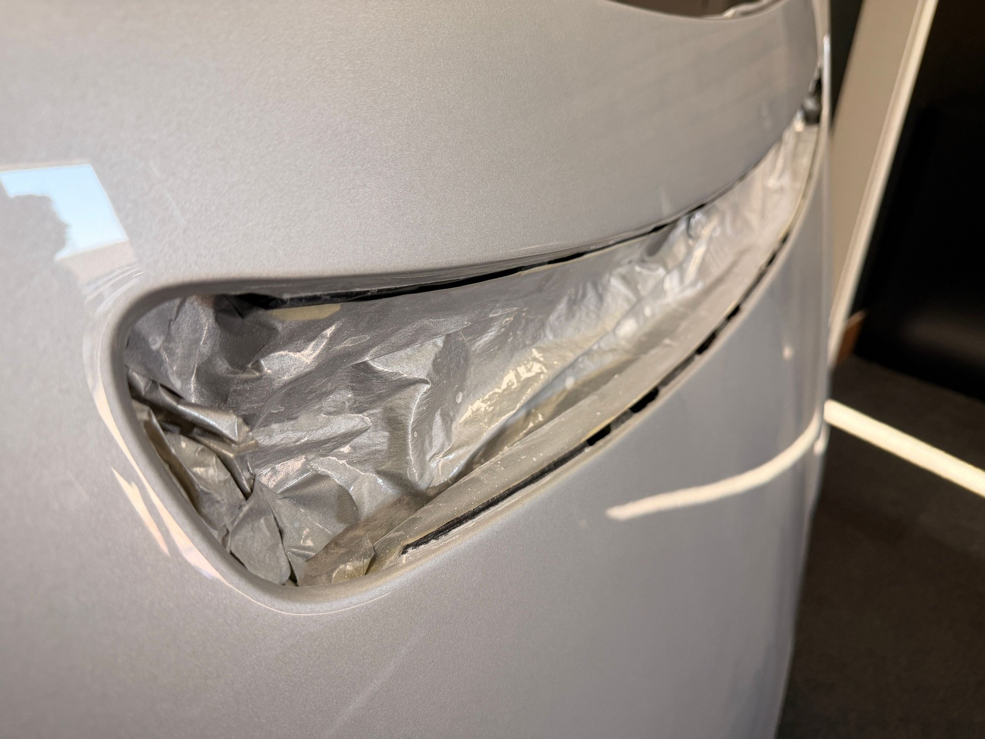 Exterior Body Parts - C209 Carbon Fiber Hood by VIS Racing Painted in 775U Iridium Silver - New - -1 to 2027  All Models - Costa Mesa, CA 92627, United States