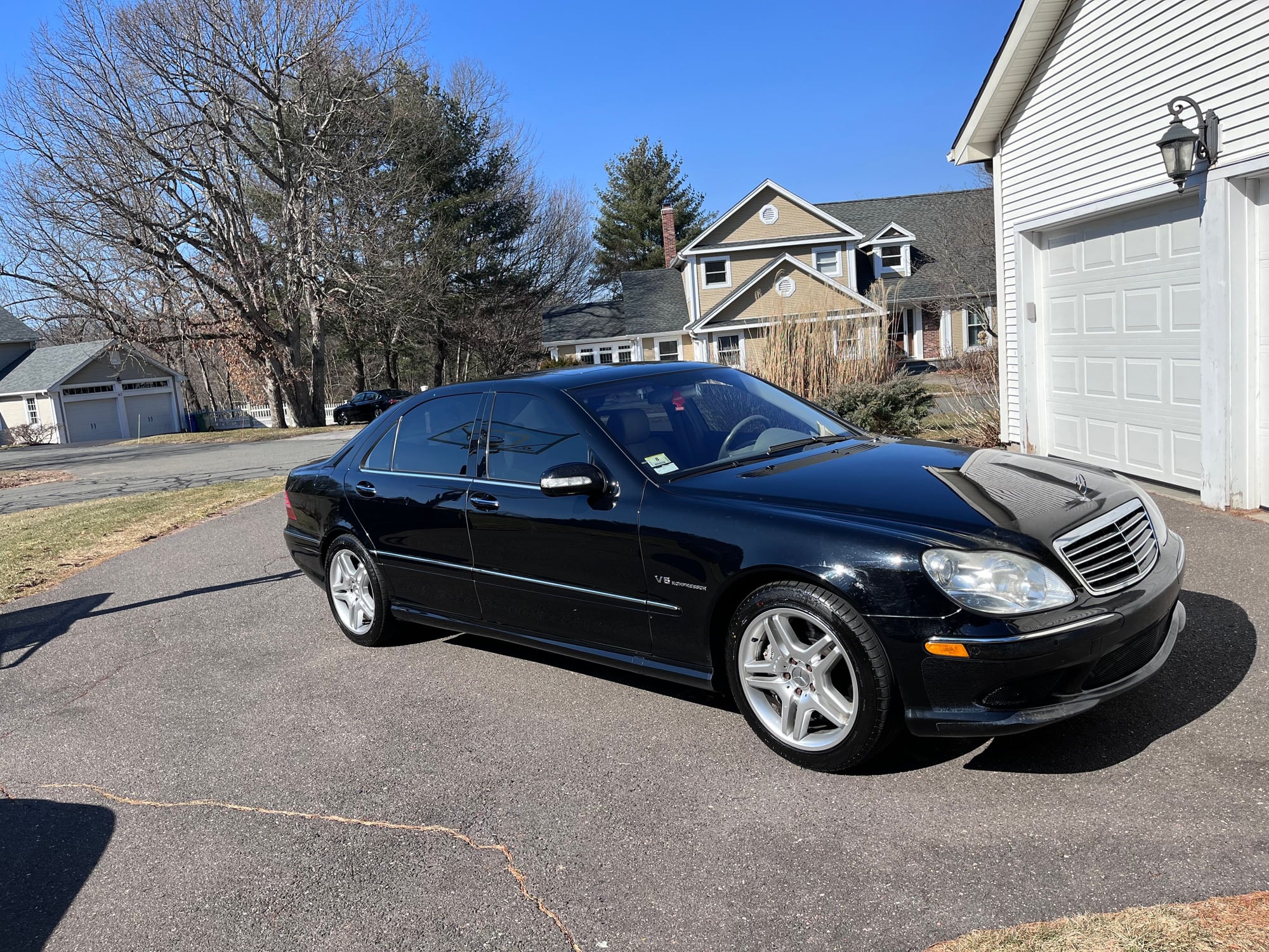 2003 Mercedes-Benz S55 AMG - 80k miles 2003 S55 AMG - Used - VIN wdbng74j53a337371 - 80,000 Miles - 8 cyl - 2WD - Automatic - Sedan - Black - Glastonbury, CT 06033, United States