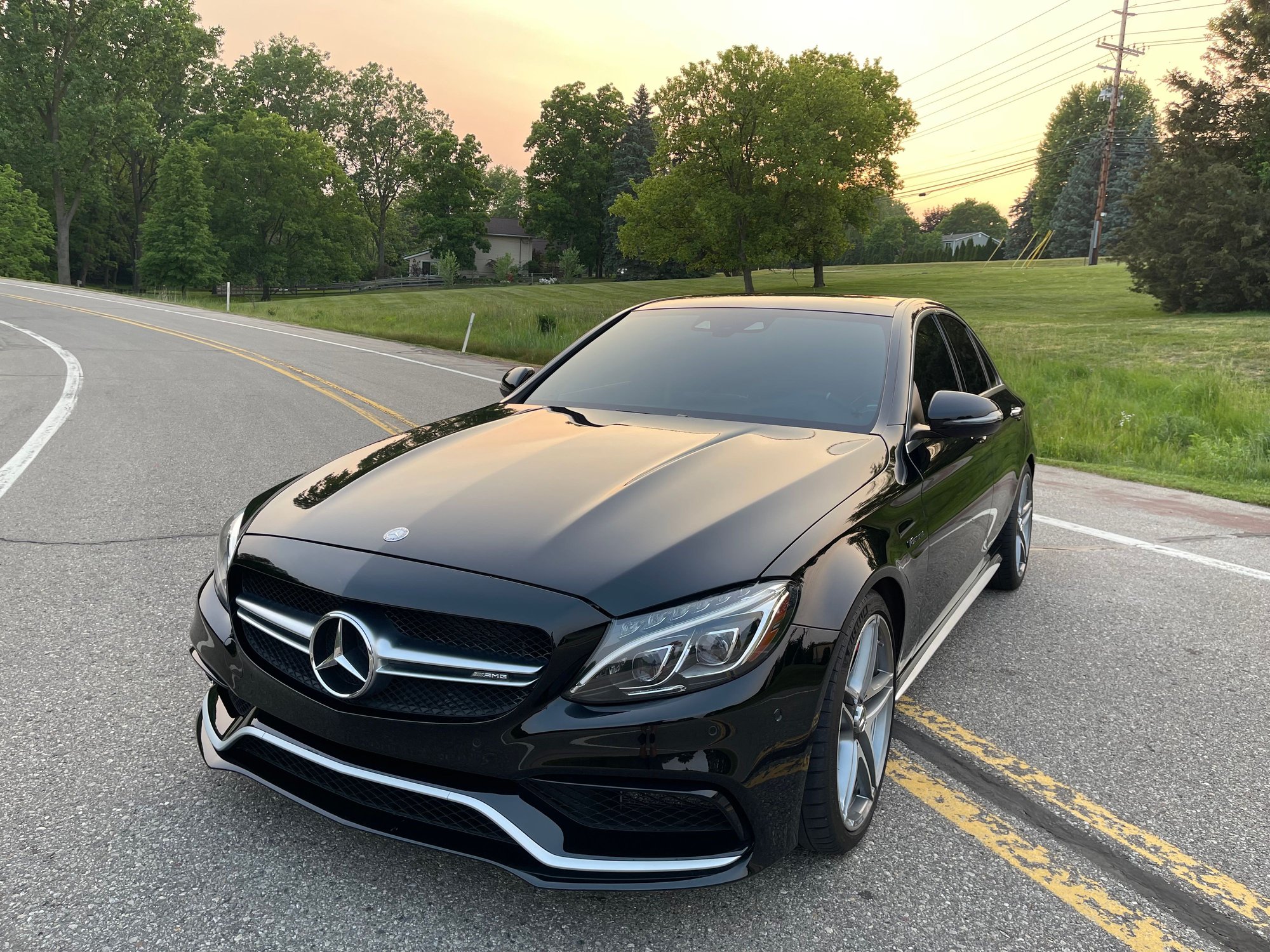 2016 Mercedes-Benz C63 AMG S - 2016 Mercedes benz C63S AMG pure 900 turbos - Used - VIN 55SWF8HB2GU099251 - 56,000 Miles - 8 cyl - Automatic - Sedan - Black - Rochester Hills, MI 48307, United States