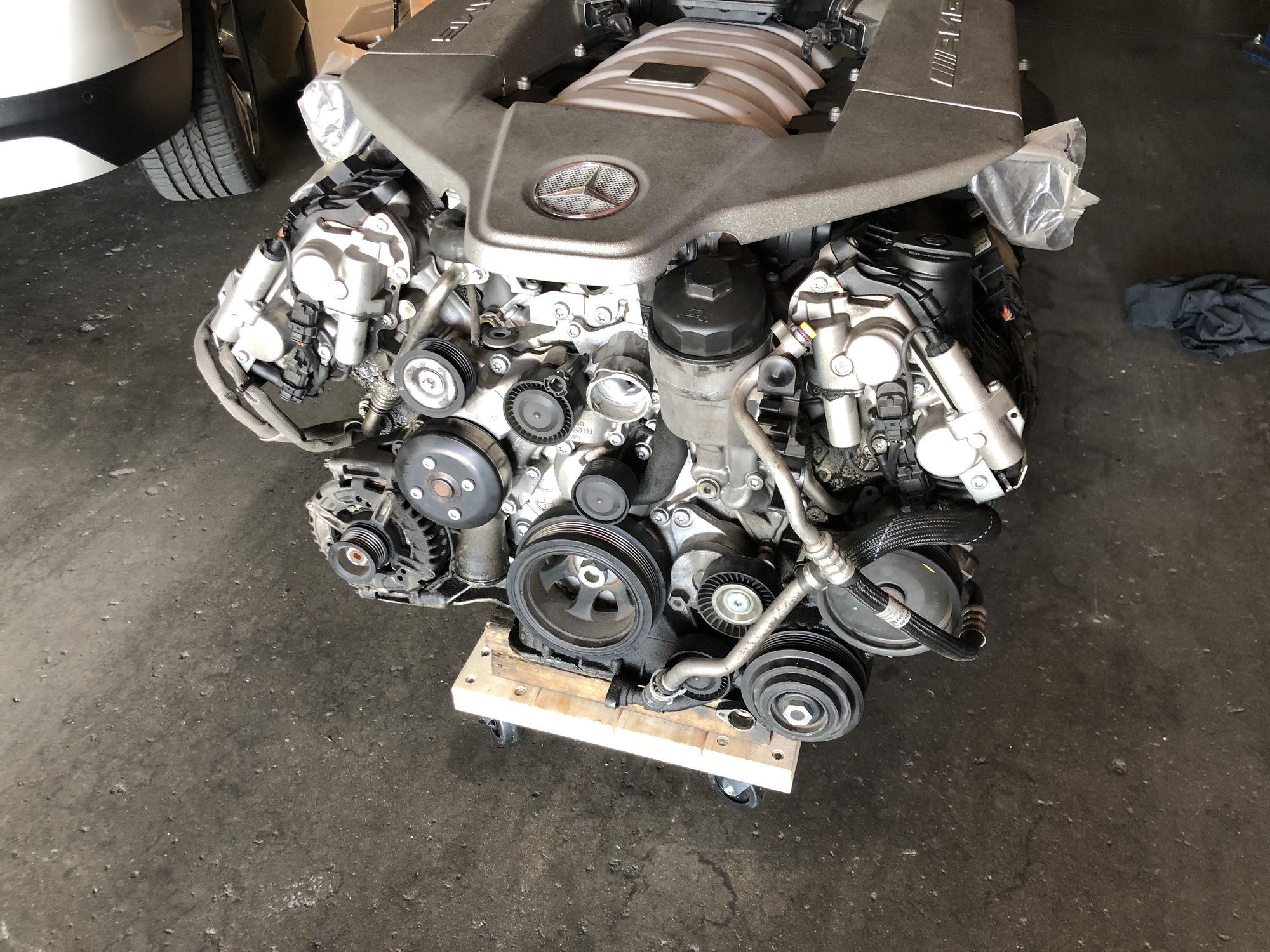 Engine - Complete - M156 2012 E63 Engine Part Out - Used - 2008 to 2015 Mercedes-Benz C63 AMG - 2007 to 2011 Mercedes-Benz E63 AMG - San Jose, CA 95125, United States