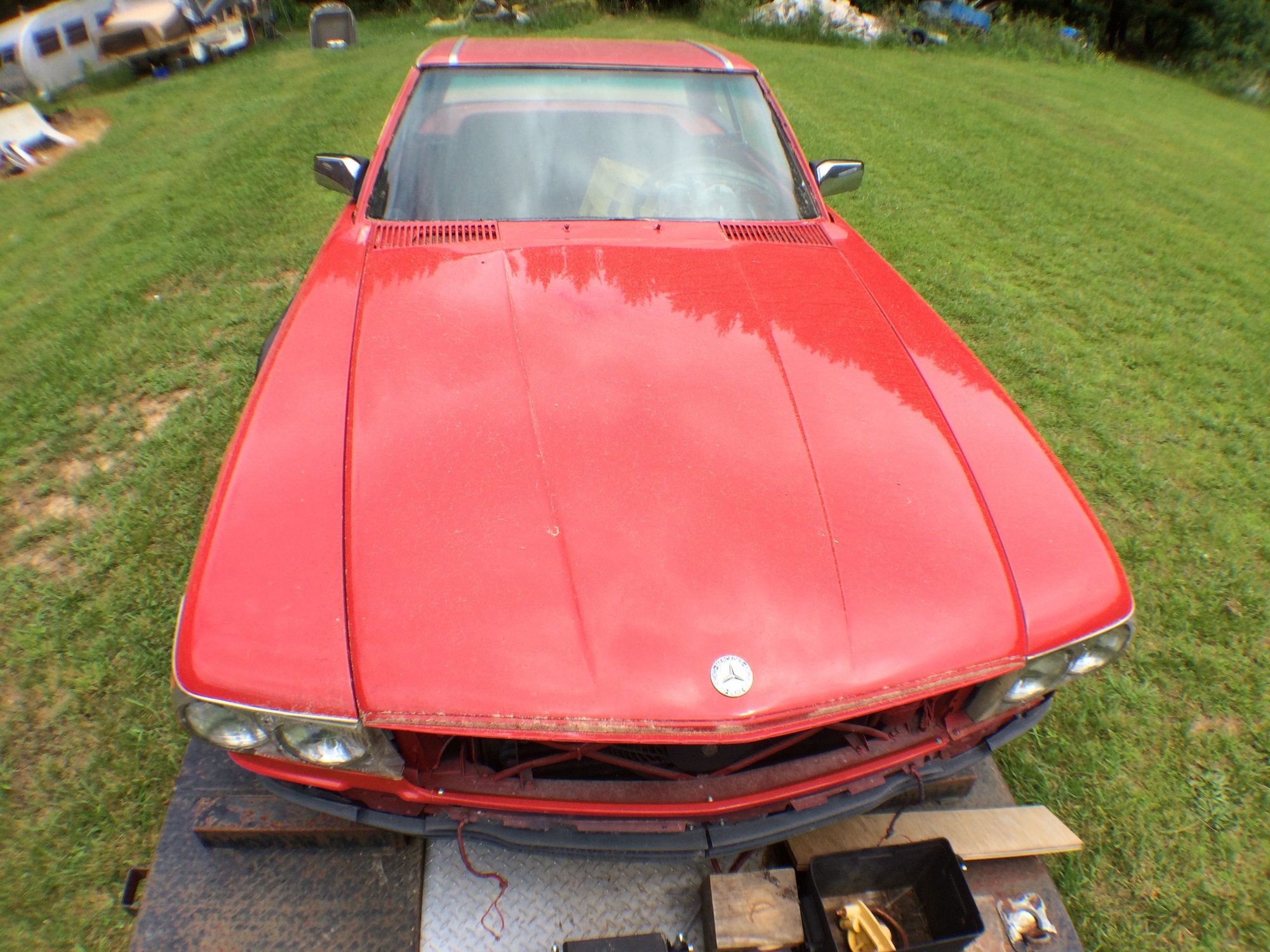 1979 Mercedes-Benz 450SL - 1979 450SL Mercedes For Sale - Used - VIN 10704412055653111 - 8 cyl - 2WD - Automatic - Coupe - Red - Fletcher, NC 28732, United States