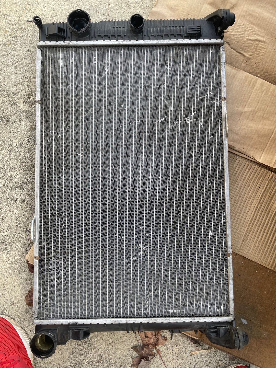 Old part: 20450003703 without transmission oil cooler lines