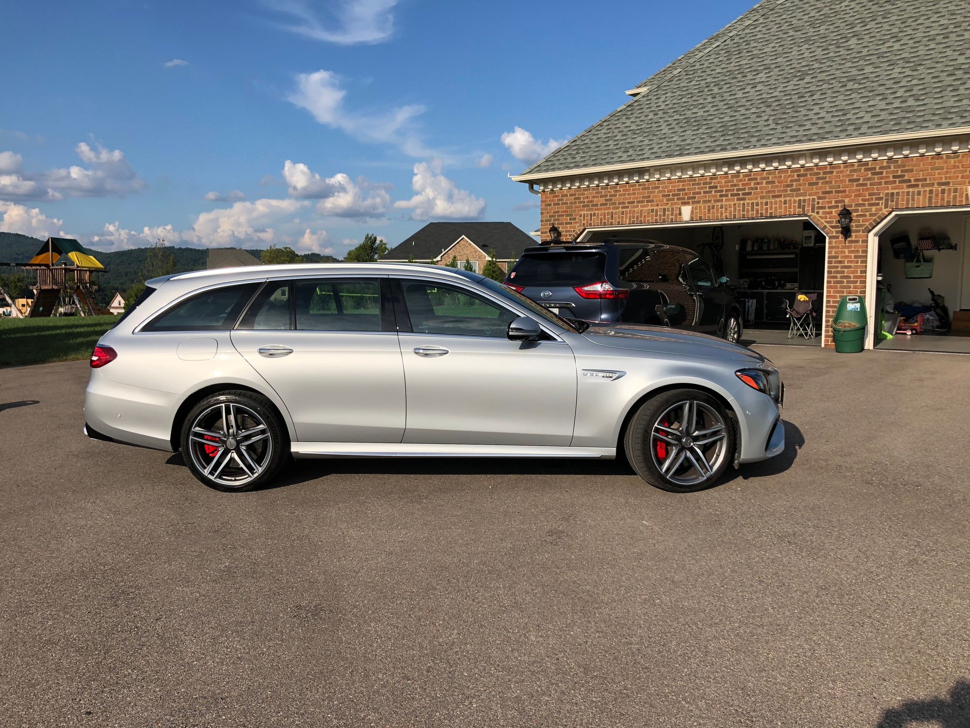 2018 Mercedes-Benz E63 AMG S - 2018 E63S AMG wagon only 9800 miles 103K obo - Used - VIN WDDZH8KB7JA382557 - 9,800 Miles - 8 cyl - AWD - Automatic - Wagon - Silver - Salem, VA 24153, United States