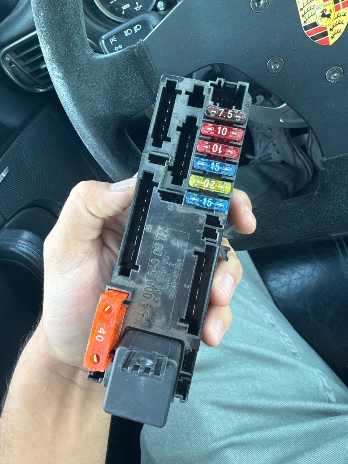 K40 Module Removed. Take a picture of all the connectors before hand.