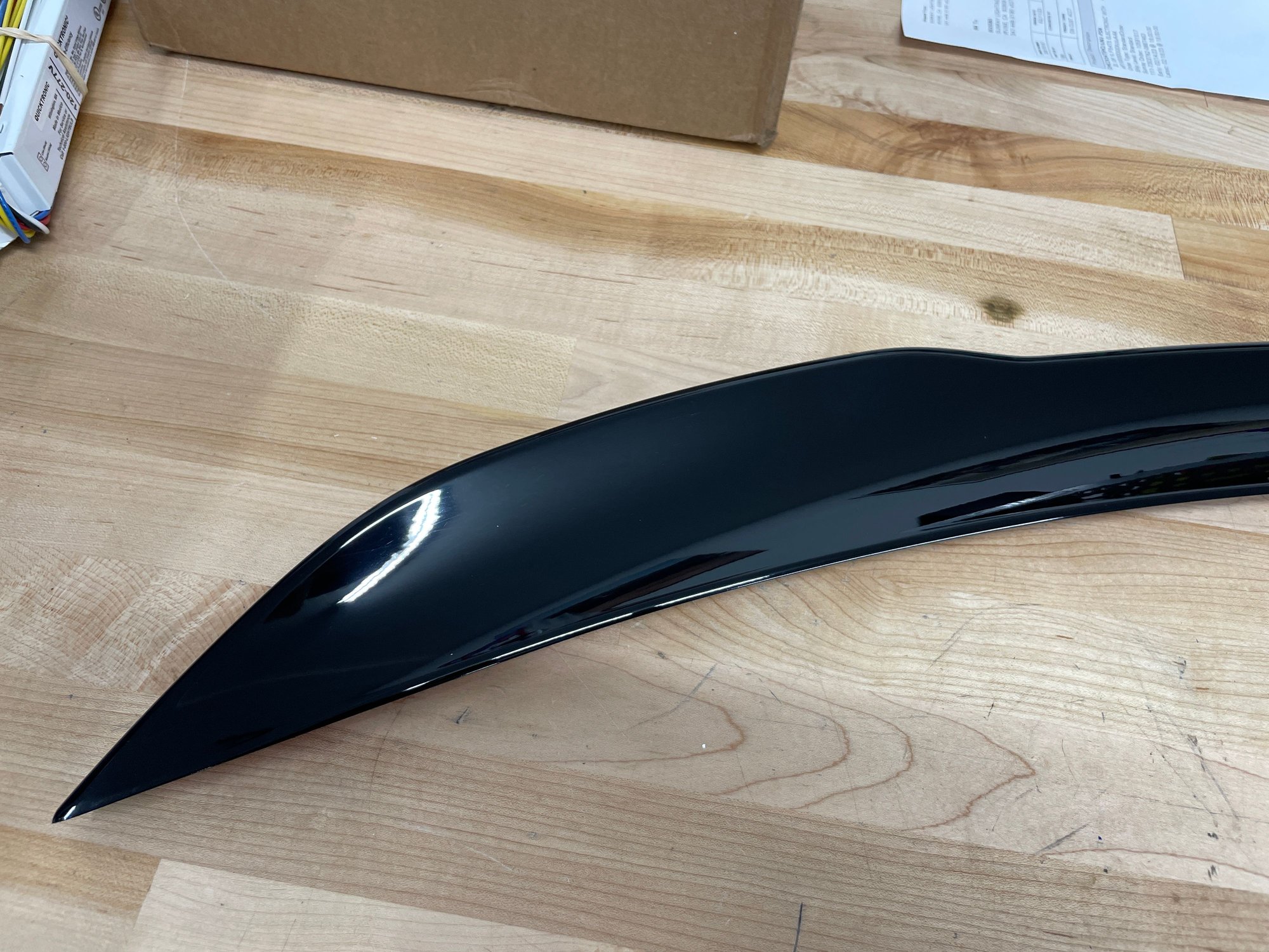 Exterior Body Parts - C63 AMG S OEM Rear Spoiler from Aero Package - Used - 2020 to 2021 Mercedes-Benz C63 AMG S - San Diego, CA 92121, United States