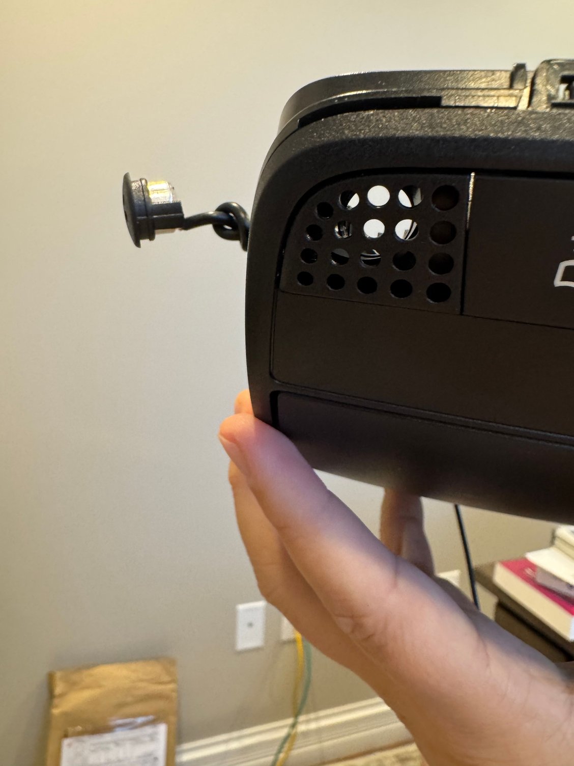 Take the mic apart.