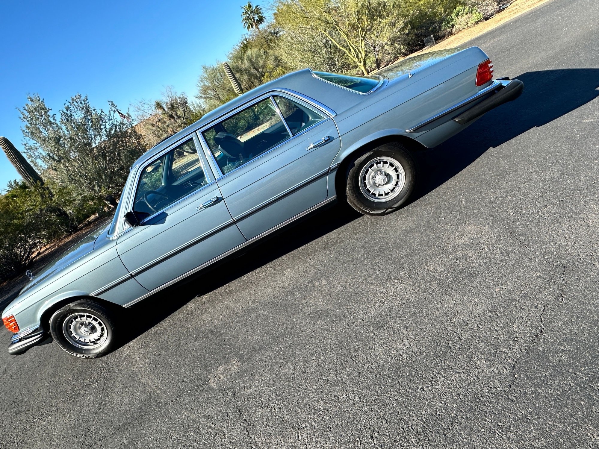 1977 Mercedes-Benz 450SEL - 1977 Mercedes 450 SEL California car with 80,000 Miles - Used - VIN 11603312066665 - 80,000 Miles - 8 cyl - 2WD - Automatic - Sedan - Blue - Scottsdale, AZ 85255, United States