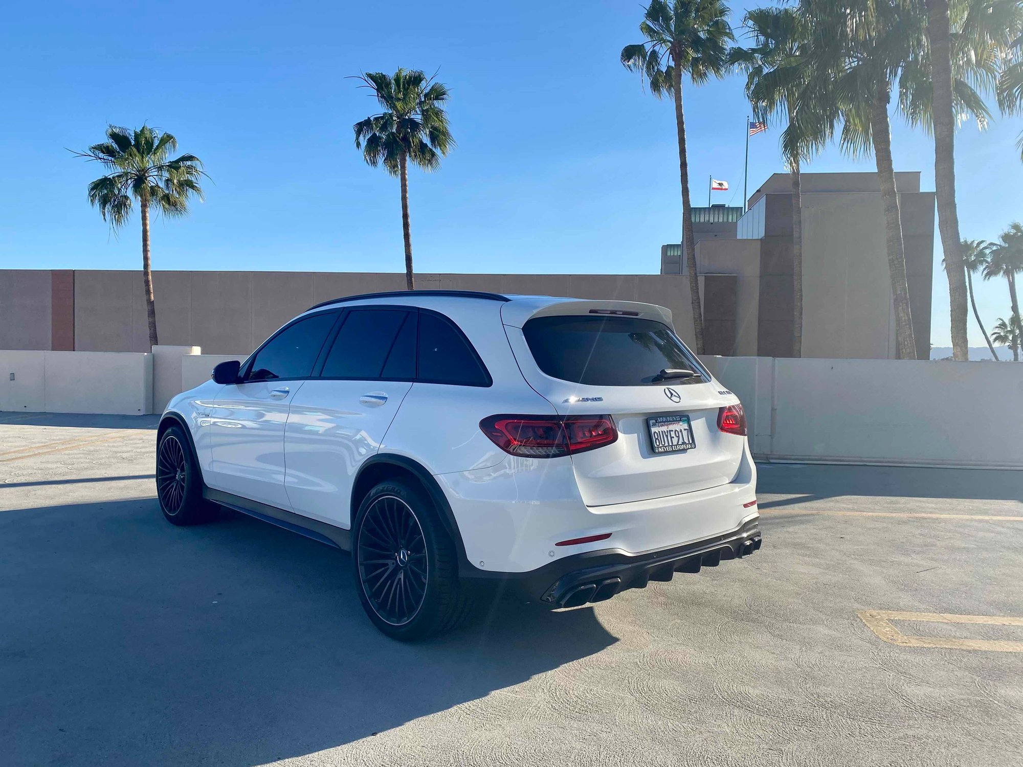 2021 Mercedes-Benz GLC-Class - 2021 Mercedes-Benz GLC63 AMG - Only 5,000 Miles - Fully Loaded - Used - VIN W1N0G8JB8MF902627 - 5,000 Miles - 8 cyl - AWD - Automatic - SUV - White - Glendale, CA 91201, United States