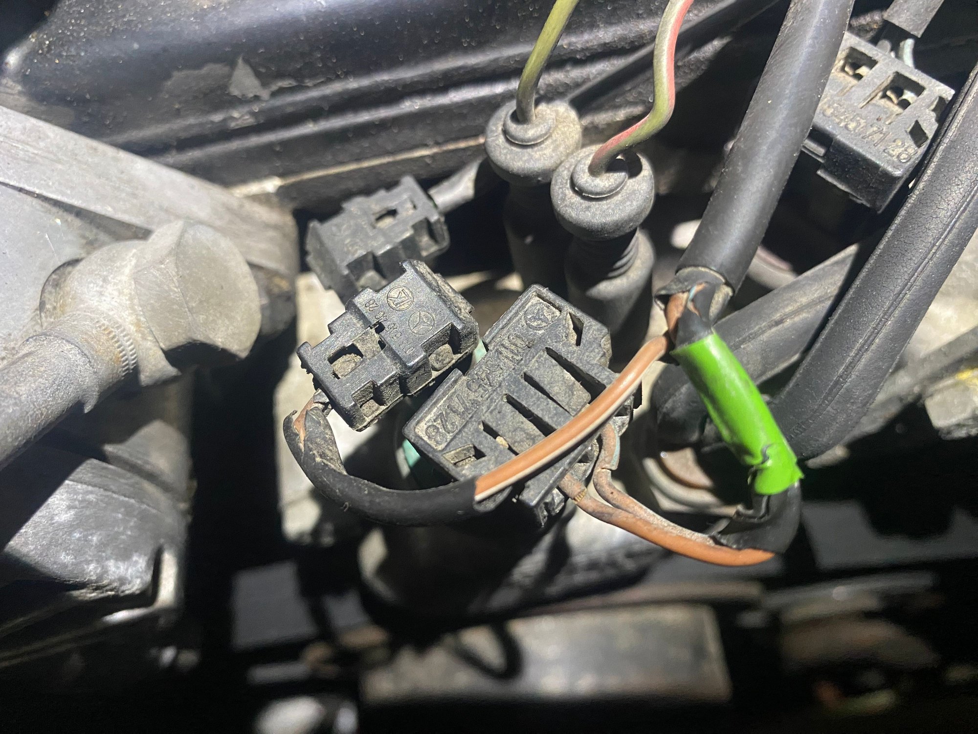 On the temp sending unit, it need help. I tested the two wire sensor in the back of the picture, read 6 Kim�s. There is a 3 wire in the front but I afraid of breaking the connector. I will test if that is the one but I need a little on testing procedure. Thank you.