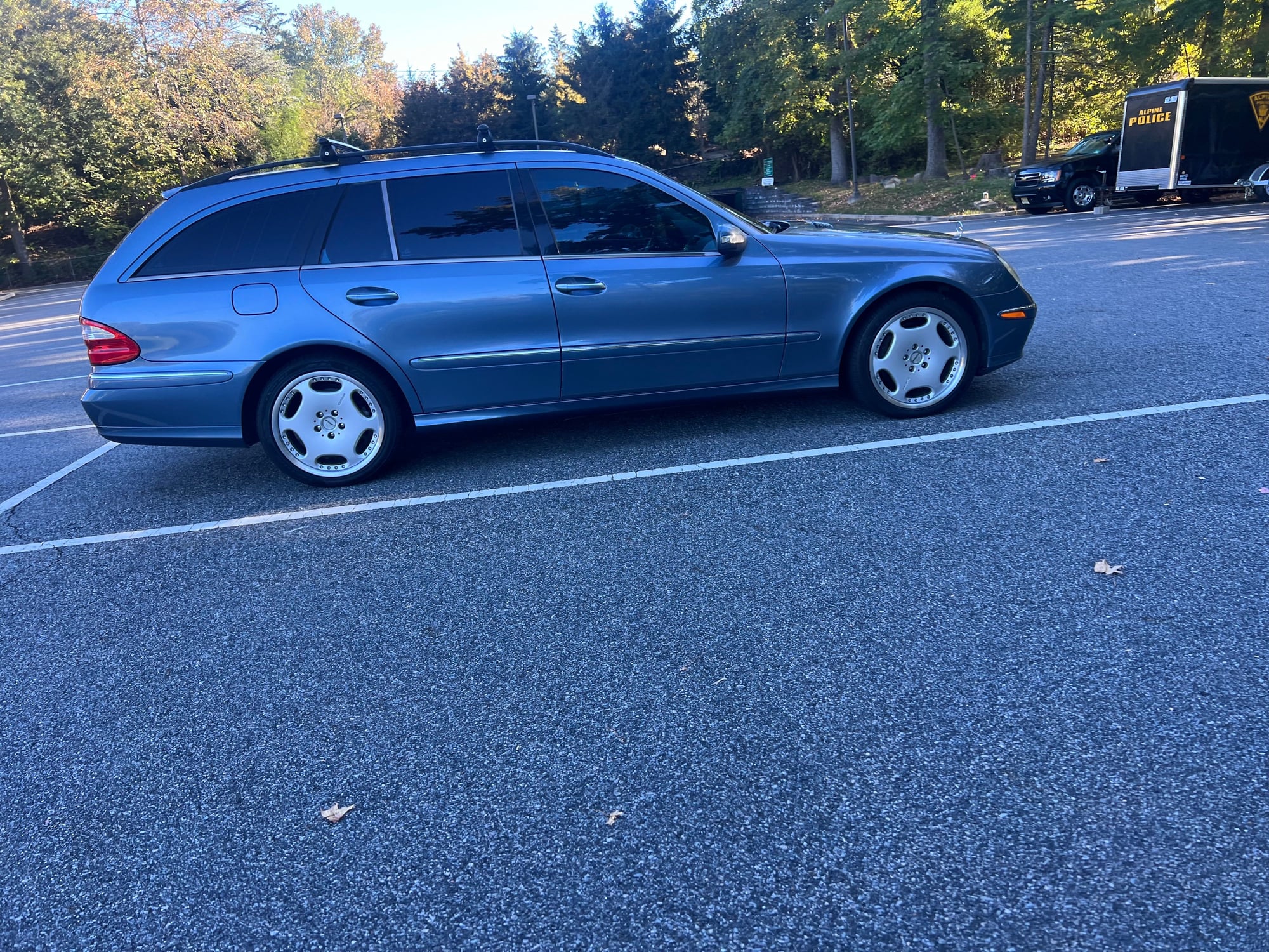 2004 Mercedes-Benz E500 - Pacific Blue W Blue Interior E500 Wagon - Used - VIN WDBUH83J04X119787 - 157,000 Miles - 8 cyl - 4WD - Automatic - Wagon - Blue - Alpine, NJ 07620, United States