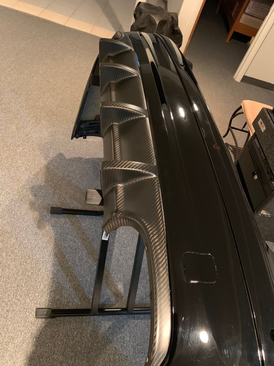 Exterior Body Parts - FS: OEM W211 E63 Rear Bumper, Euroteck Diffuser, Carbon side extensions - Used - Wayne, NJ 07470, United States
