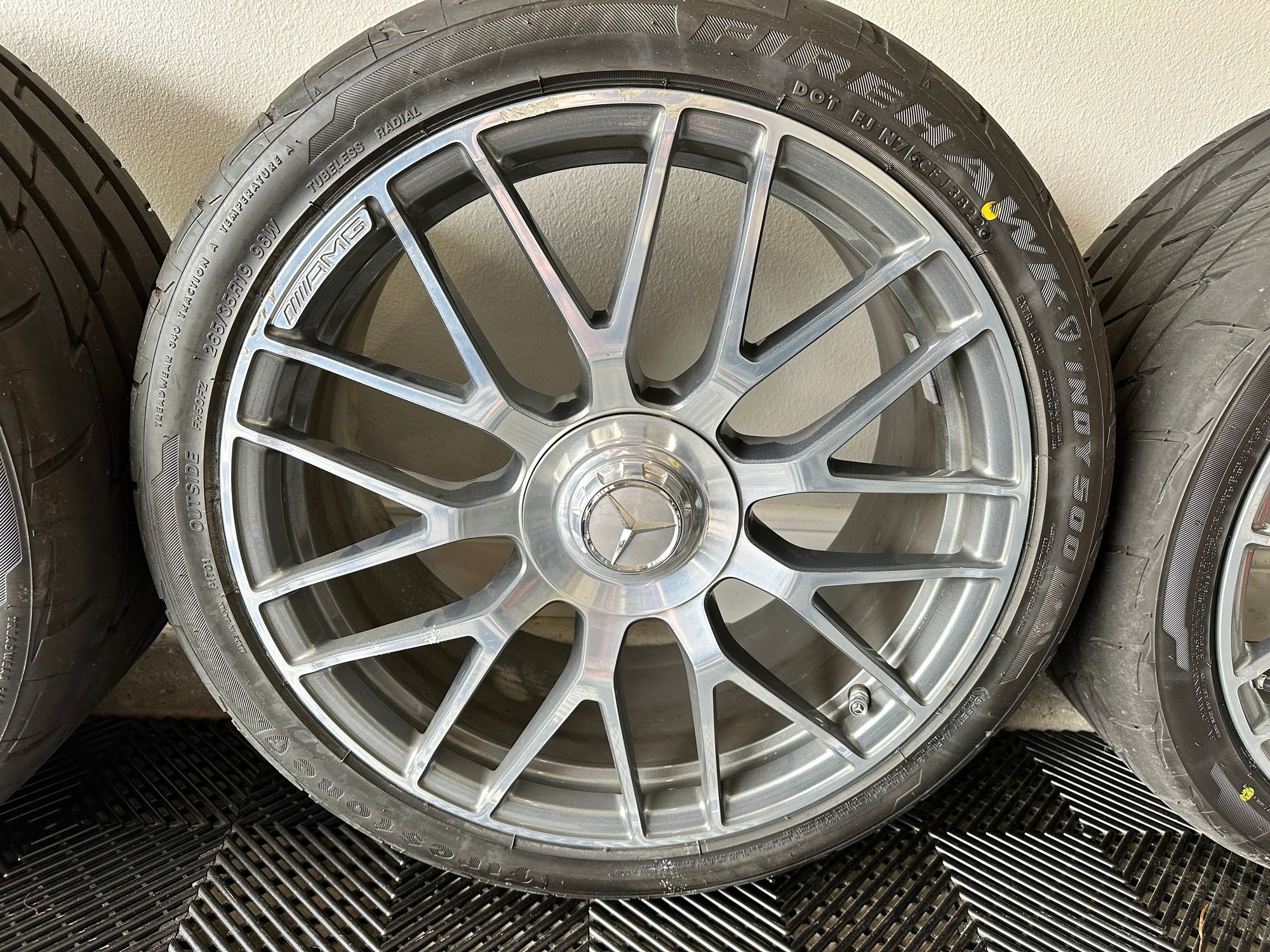 Wheels and Tires/Axles - AMG GTS Cross spoke wheels and new tires - Used - 0  All Models - Santa Rosa Beach, FL 32459, United States