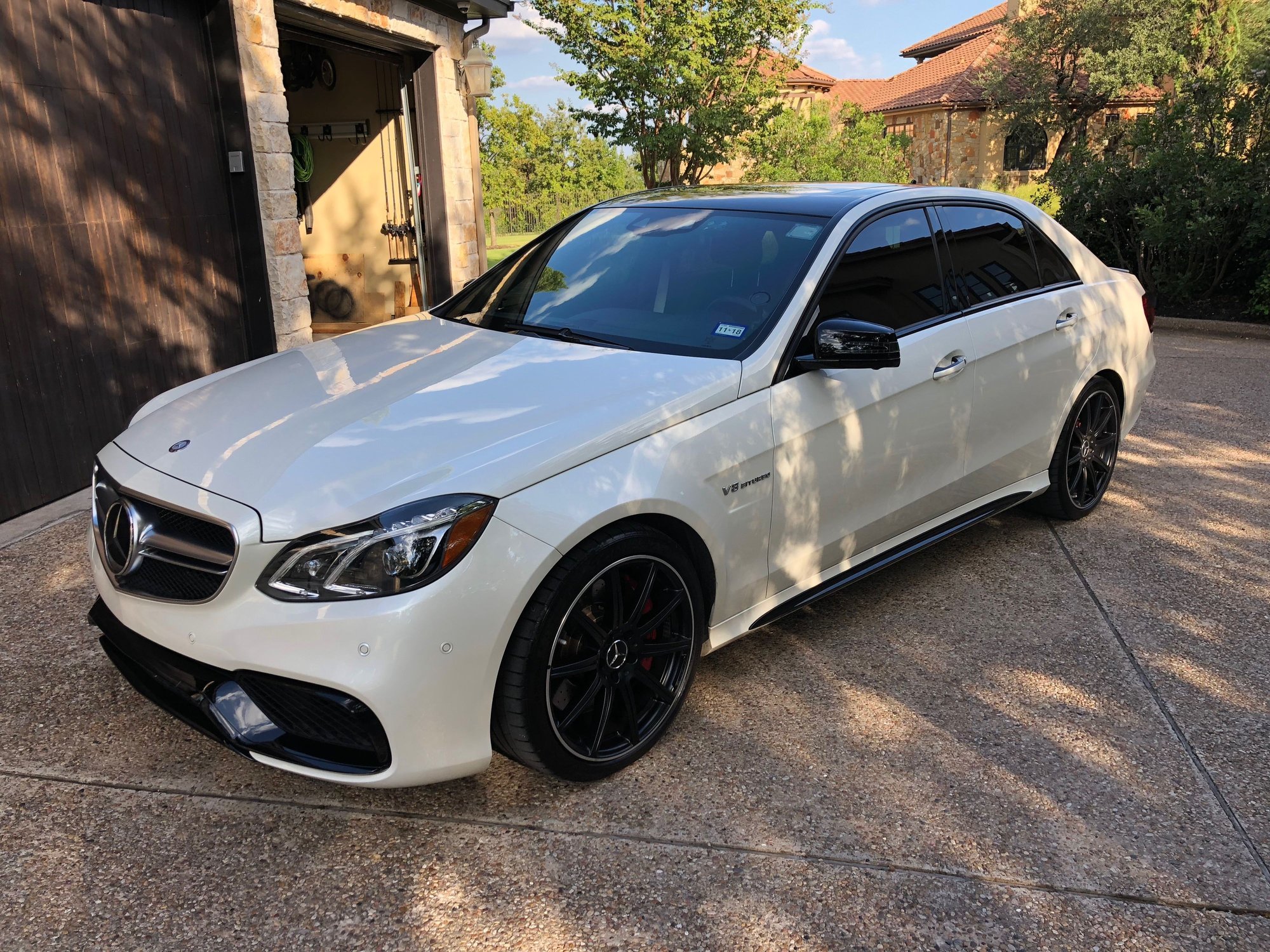 2014 Mercedes-Benz E63 AMG S - 2014 Mercedes-Benz E 63 AMG S-Model - Used - VIN WDDHF7GB3EA895590 - 21,297 Miles - 8 cyl - AWD - Automatic - Sedan - White - Austin, TX 78746, United States