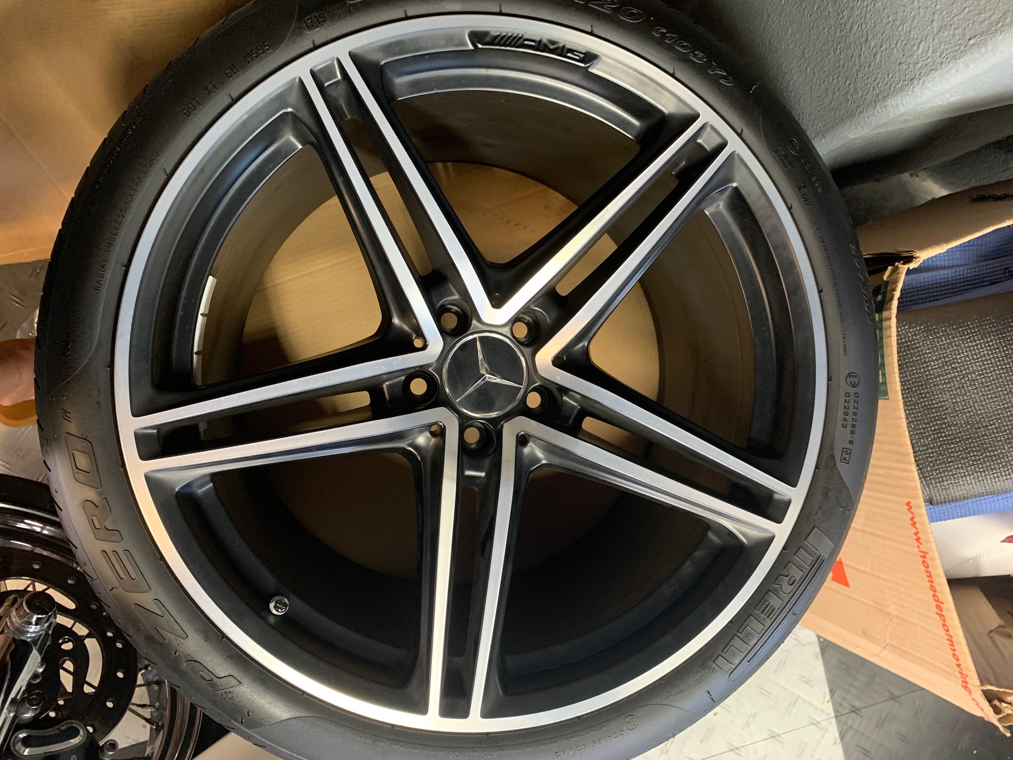 Wheels and Tires/Axles - 19/20 Mercedes AMG GT-C C190 R190 wheels and tires set WITH TPMS - Used - 2018 to 2020 Mercedes-Benz AMG GT C - Tri-Valley, CA 94551, United States