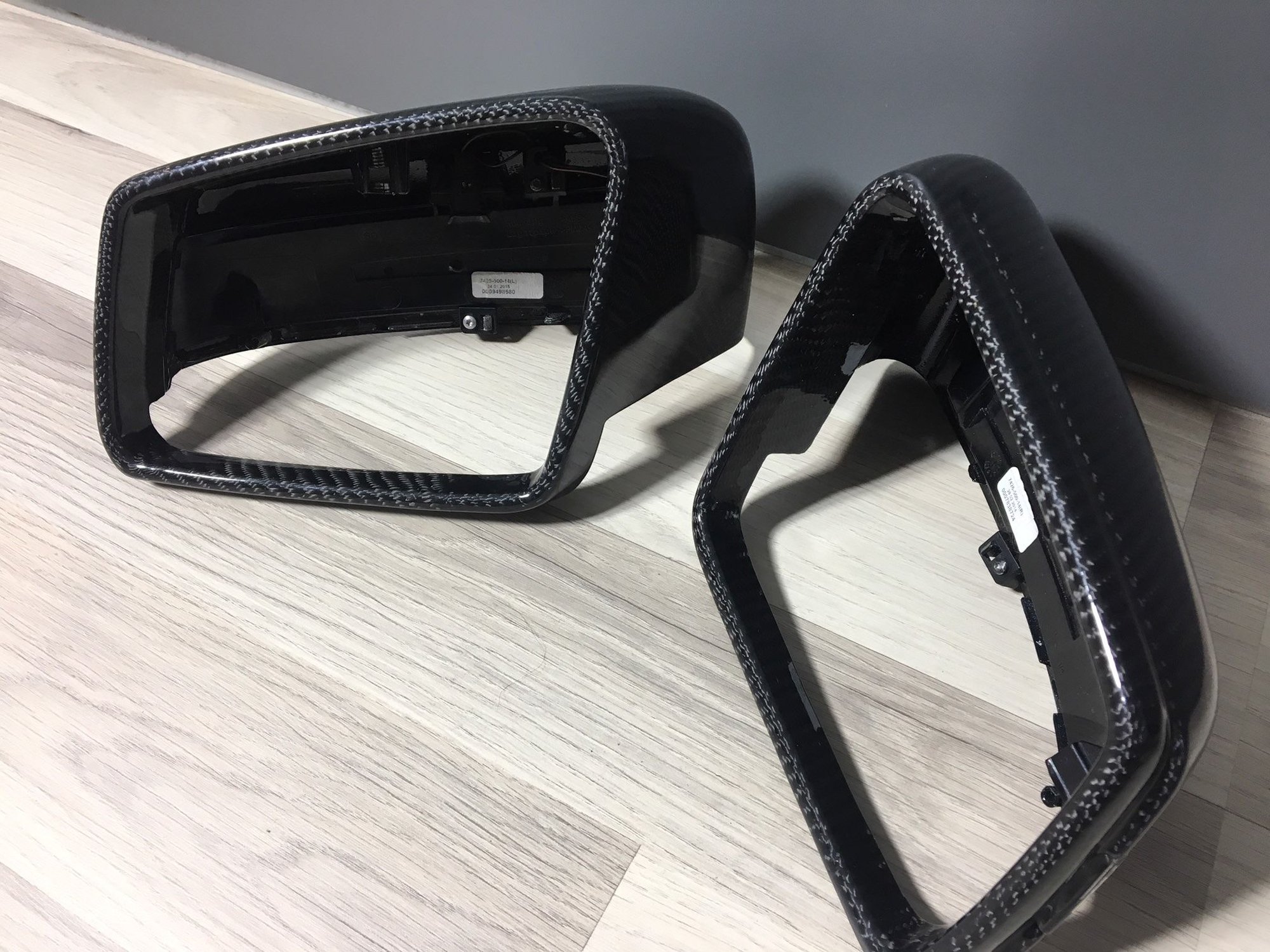 Exterior Body Parts - Pair Carbon Fiber Mirror Covers - W204 W212 W218 Fitment & More - Used - Port St Lucie, FL 34953, United States