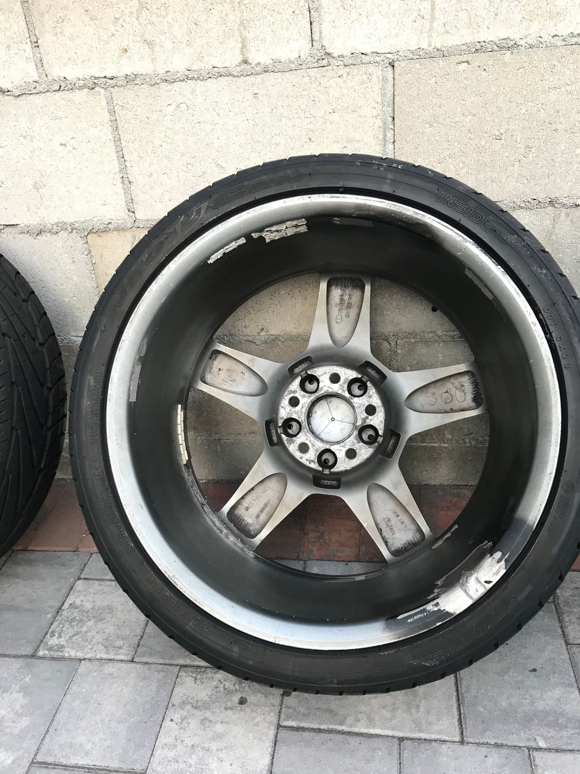 Wheels and Tires/Axles - AMG CLS staggered 19" with new tires - Used - 2003 to 2006 Mercedes-Benz E55 AMG - Branford, CT 06405, United States