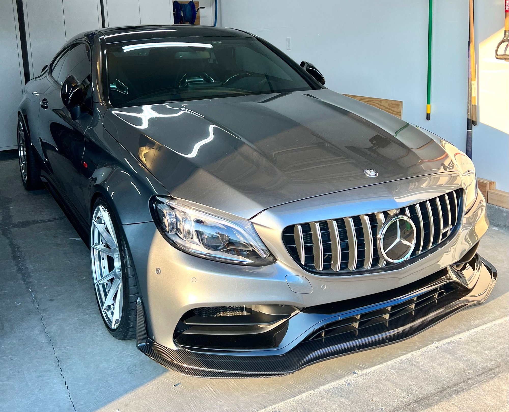 Lights - w205 c63/s euro-spec facelift headlights with adapters (PPF'd) - Used - 2015 to 2023 Mercedes-Benz C63 AMG S - Charlotte, NC 28206, United States