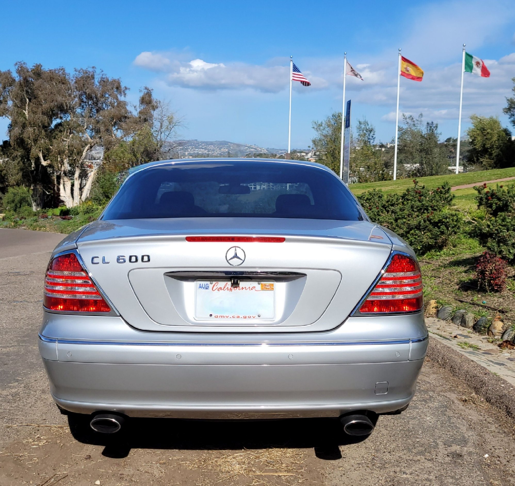 2005 Mercedes-Benz CL600 - 2005 CL600 For Sale - Used - VIN WDBPJ76J75A)45747 - 91,500 Miles - 12 cyl - 2WD - Automatic - Coupe - Silver - San Diego, CA 91941, United States