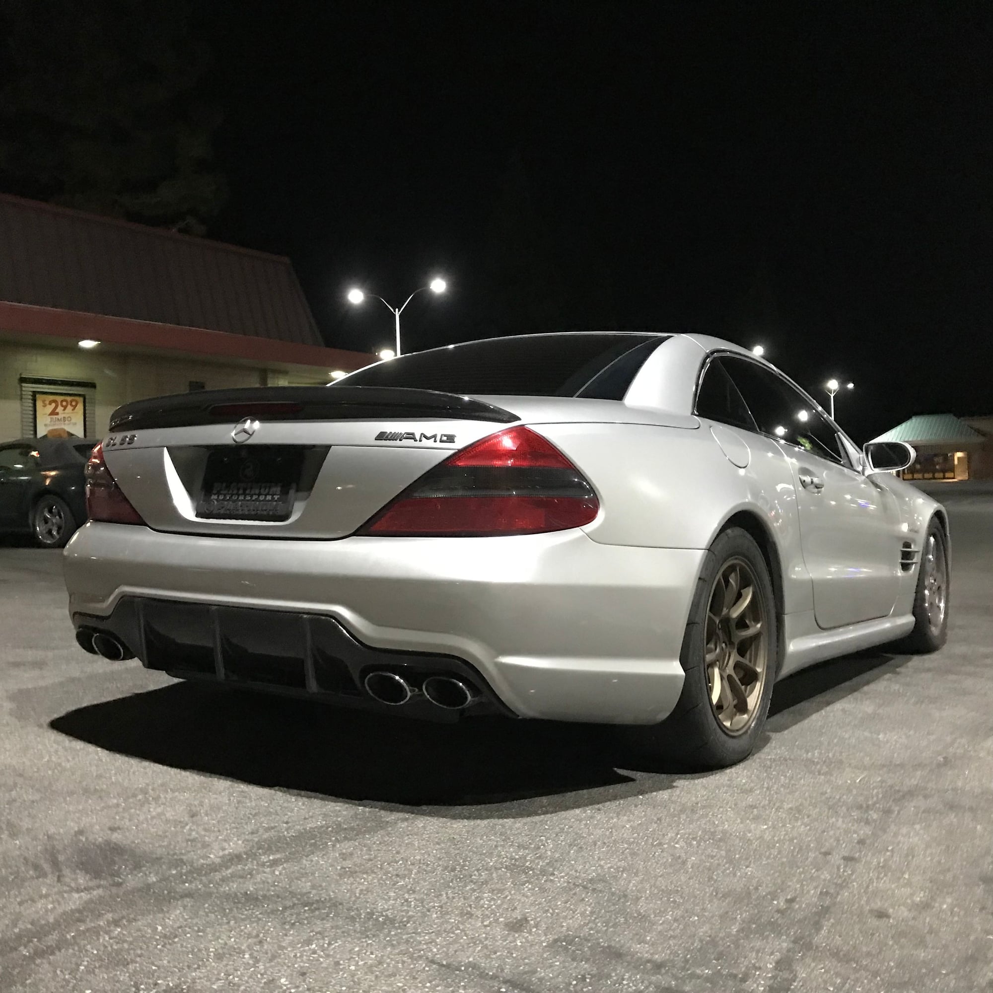 2004 Mercedes-Benz SL55 AMG - SL55 Amg low miles for sale - Used - VIN wdbsk74f94f065747 - 70,000 Miles - 8 cyl - 2WD - Automatic - Convertible - Silver - Sherman Oaks, CA 91402, United States