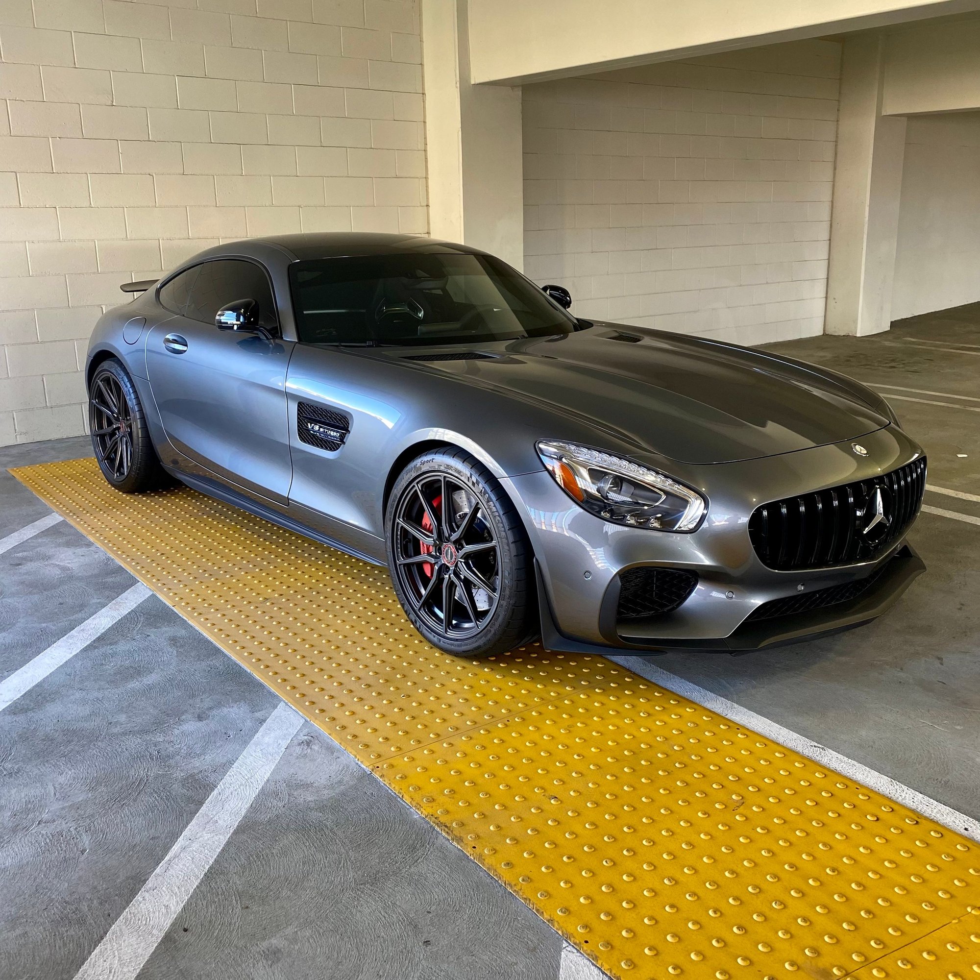 Wheels and Tires/Axles - GTs Vossen HF-3 anthracite wheels - Used - 2016 to 2020 Mercedes-Benz AMG GT S - San Diego, CA 92101, United States