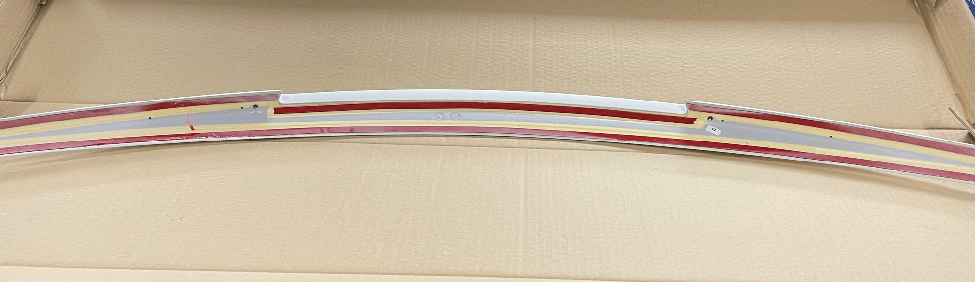 Exterior Body Parts - New Genuine Mercedes-Benz SLK Rear Spoiler Part #172 793 0088 Painted in Polar white - New - 2012 to 2016 Mercedes-Benz SLK55 AMG - Flushing, NY 11358, United States