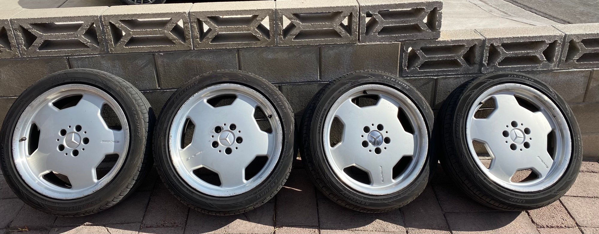 Wheels and Tires/Axles - 18” Monoblocks AMG - Used - 1950 to 2020 Mercedes-Benz All Models - Las Vegas, NV 89128, United States