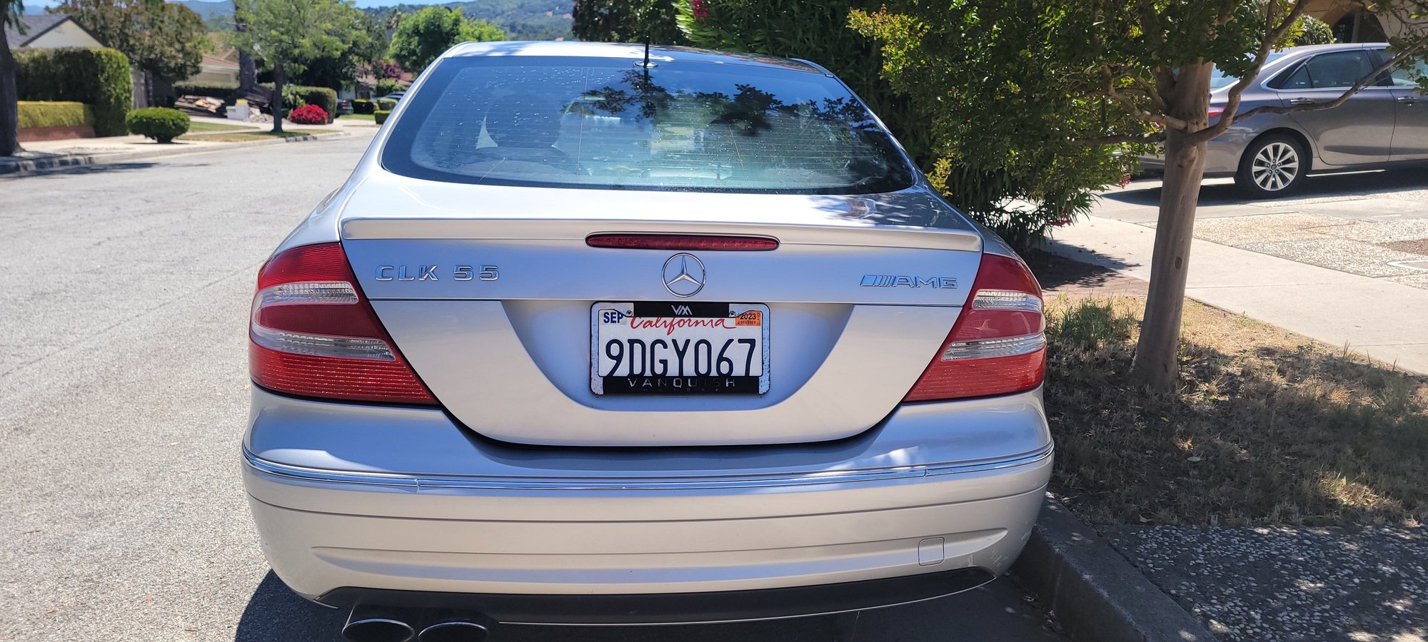 2004 Mercedes-Benz CLK55 AMG - Selling 2004 clk55 coupe - Used - VIN WDBTJ76H94F101622 - 166,000 Miles - 8 cyl - 2WD - Automatic - Coupe - Silver - San Jose, CA 95120, United States