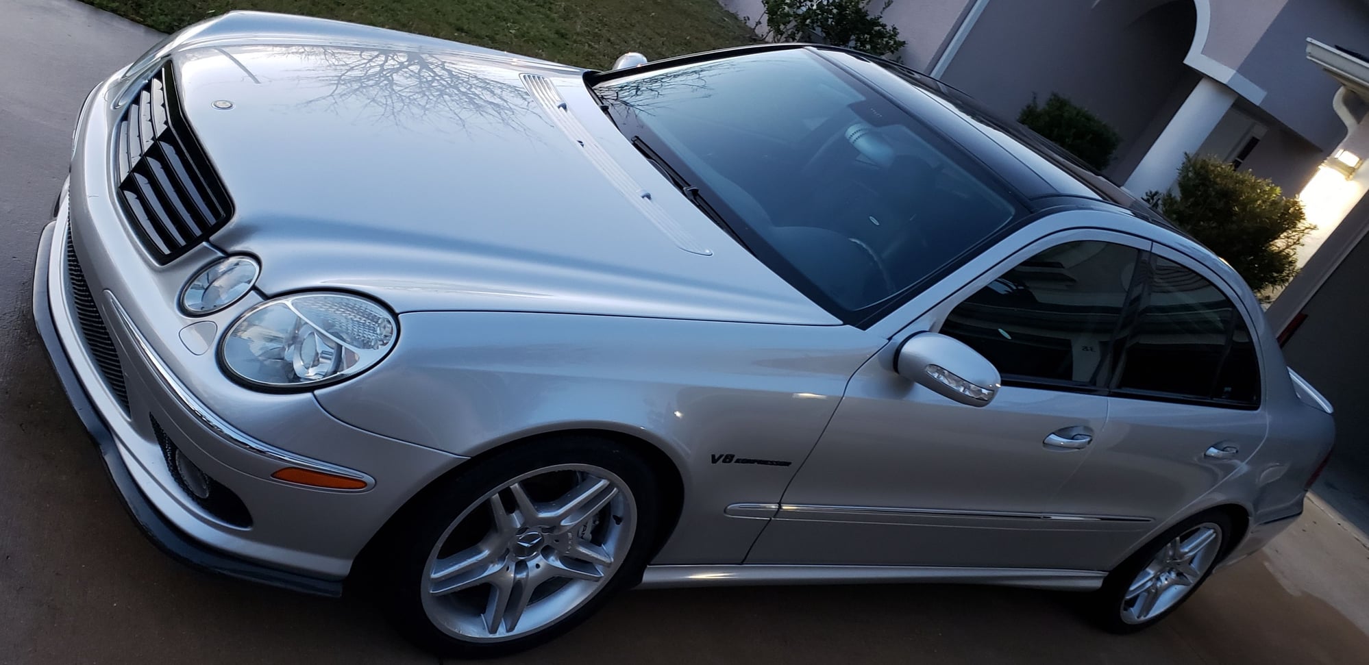 2003 Mercedes-Benz E55 AMG - 2003 E55 AMG 56k Very Clean, Stock, Never abused, Adult owned. - Used - VIN WDBUF76J53A379857 - 8 cyl - 2WD - Automatic - Sedan - Silver - Palm Coast, FL 32164, United States