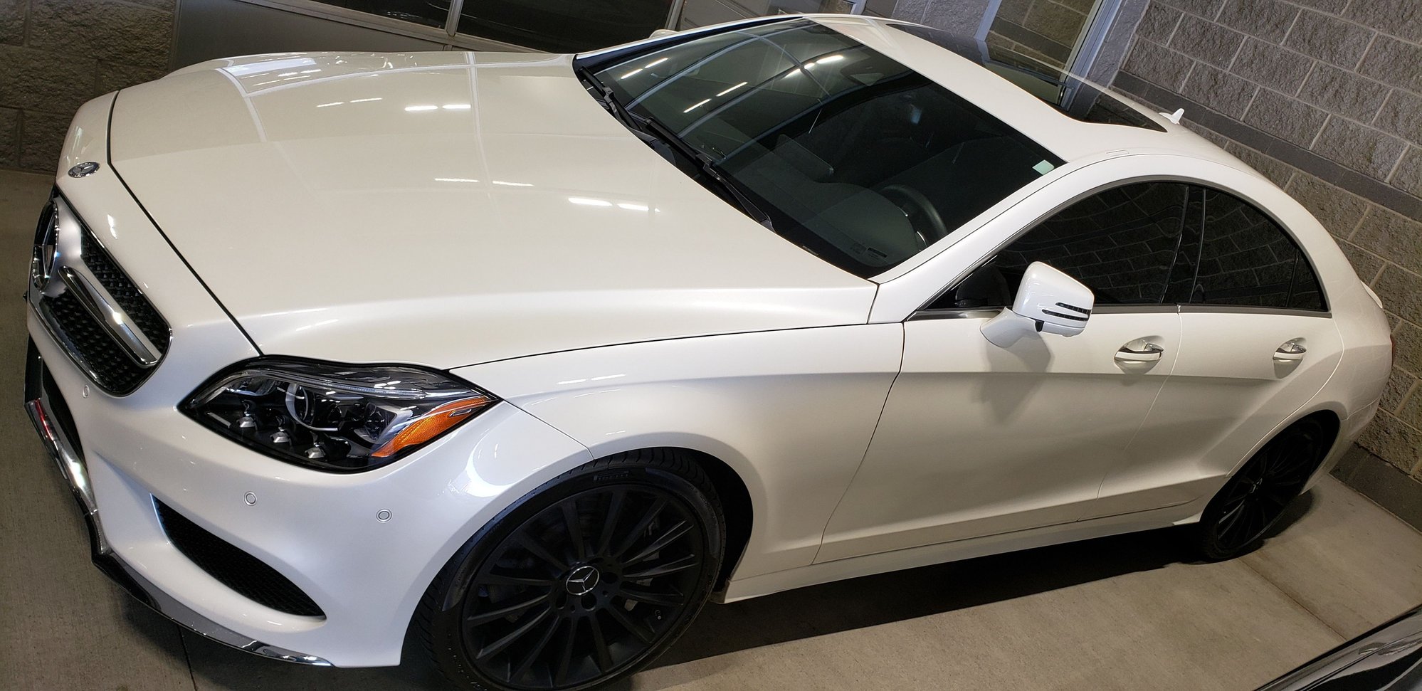 2016 Mercedes-Benz CLS550 - 2016 CLS550 4MATIC in Atlanta - Used - VIN WDDLJ9BB6GA166174 - 39,995 Miles - 8 cyl - 4WD - Automatic - Coupe - White - Decatur, GA 30030, United States