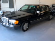 This in my 1991 560SEL.  She has just 48,000 miles on her, she is museum quality.  