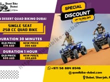 We offer Quad Bike, ATV riding, and Dune Buggy riding as activities https://quadbike-dubai.com/