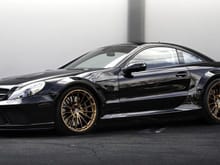 2010 Mercedes SL 63AMG Black Series with coil overs from factory