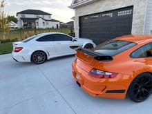 Omaha, NE with my buddy's 911 GT3 RS. (7-17-22)