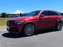 2020 GLC-63 with Mt Rainier