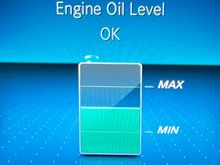 Took mine in for yellow coolant light couple of months ago. They says it was low on coolant from factory. They added a little more coolant hasn’t come on since. 
Now oil level display is in the middle. The last 7 months it was on Max. Guess this guy gets a little thirsty over time. 
With it had a dip stick. 
