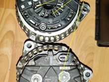 Failed alternators 1 and 2