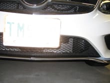 diffuser underplate  radar to the right