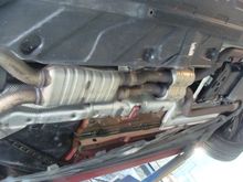 Benz C63 Exhaust Cat Converter/ Muffler & Resonator Deleted