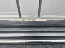 Left side bottom sill. 
