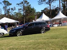 This is our e63 at Hilton Head.  It received the William Hilton award. That award is for the car you would most like to drive. 