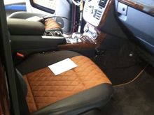 G63 interior.