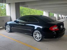 Firestone Firehawk Indy 500 235/35 R19 Front and 265/30 R19 Rear Tires 

BC Forged monoblock brushed clear RS40 Rims 19x8.5 Front and 19x9.5

H&R Sport springs