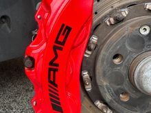 And here is the finished pre polish passenger caliper. 