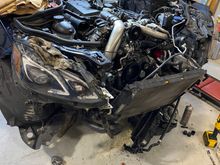 Turbo coolant line replacement