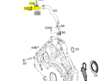 i think that clamp # 110 might be N000000-001045 which subbed to A000-995-92-42
(CLAMP CALLOUT
Bleed line mount; 10/15)

(N 910143 006000 #120
HEXALOBULAR BOLT
Bleed line mount; M6X12)


