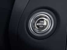 New style engine start button. 