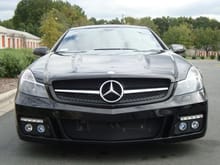 BRABUS Front Bumper and custom painted grill and hood grills